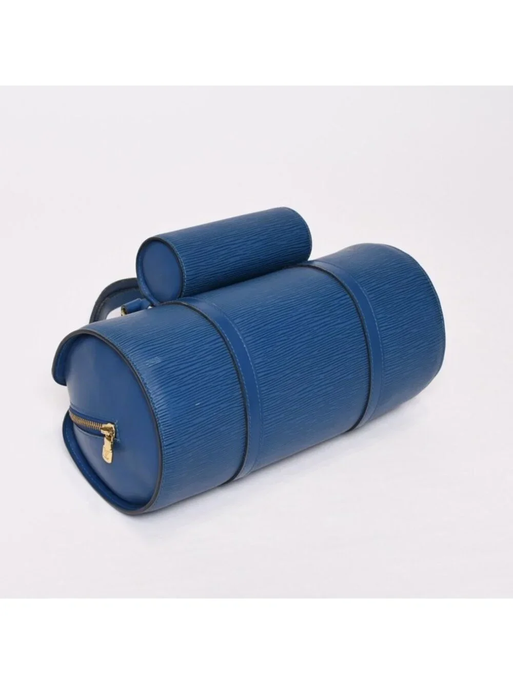 Louis Vuitton Handbag Papillon Soufflot Epi Blue